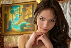 Thin teen posing   NakedTeen.photos