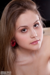 Tremendous cutie in purple lace   NakedTeen.photos