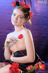 Very stunning girl poses naked   NakedTeen.photos