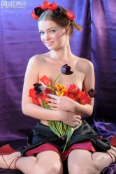 Very stunning girl poses naked   NakedTeen.photos