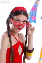 Youngster with recorder   NakedTeen.photos