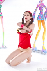 Youngster with recorder   NakedTeen.photos